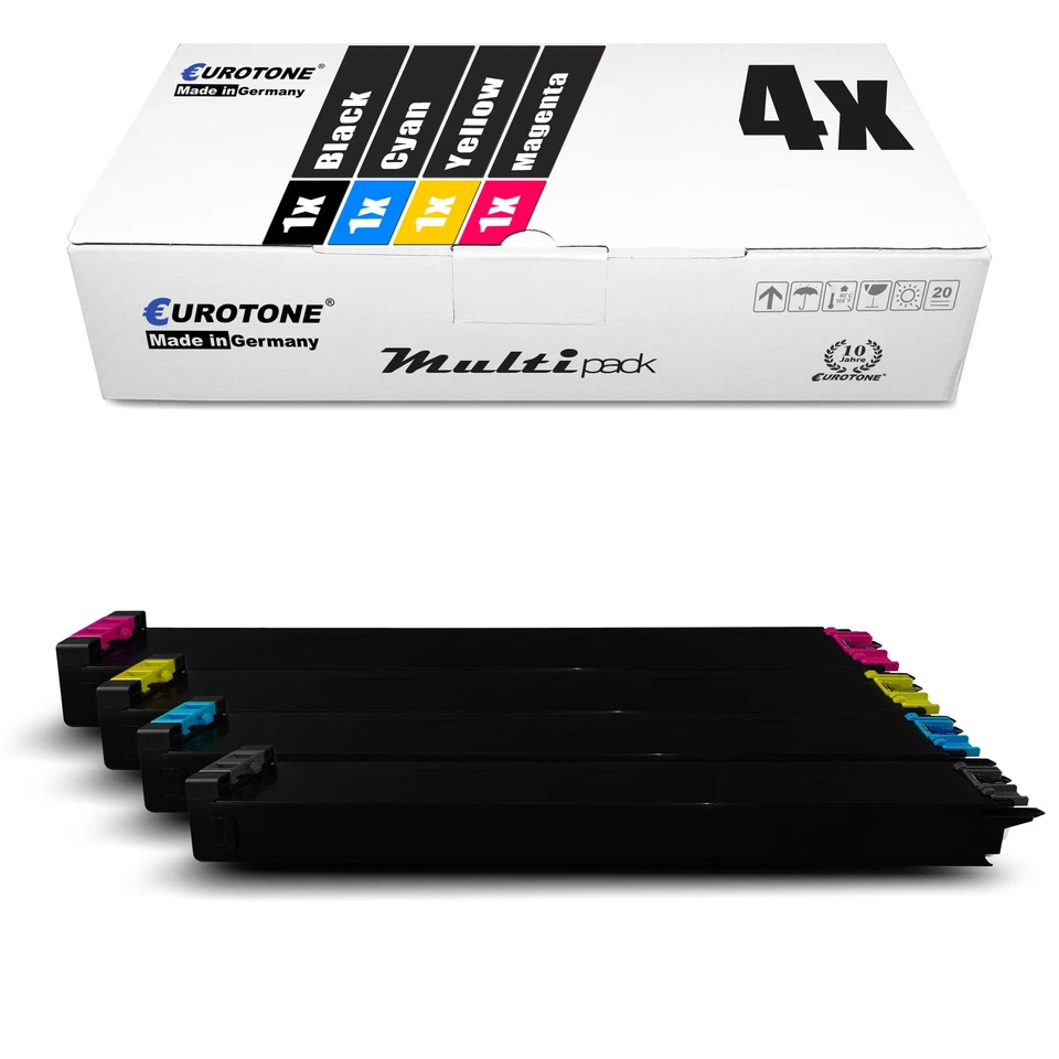 4x Toner ersetzt Sharp MX-3110 MX-3115 MX-3140 ca. 15.000/20.000 Seiten - Bild 2 von 4