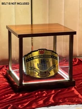 Wrestling belts and Championship belts Display Case/Box | LED, PVC and Acrylic