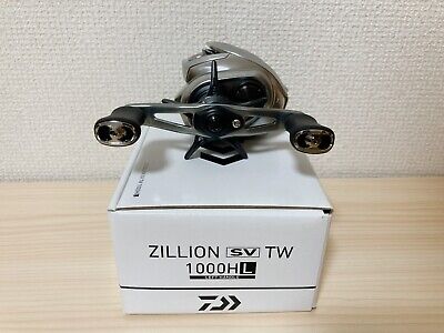 Daiwa Baitcasting Reel 21 Zillion SV TW 1000HL Left 7.1:1 Daiwa Baitcasting Reel 21 Zillion SV TW 1000HL Left 7.1:1