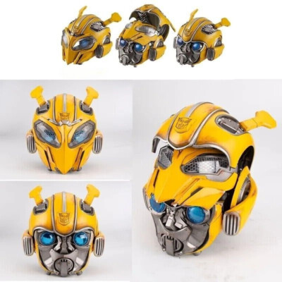US Ship! Voice Control Killerbody Transformer Bumblebee Mask Wearable Helmet