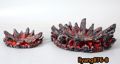 Anime Figure Model GK Resin Scene Battle Platform Fight Magma Base for Figures - Picture 9 of 22