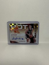 2021-22 Panini NBA HOOPS Hot Signatures Rookies Joe Wieskamp /25