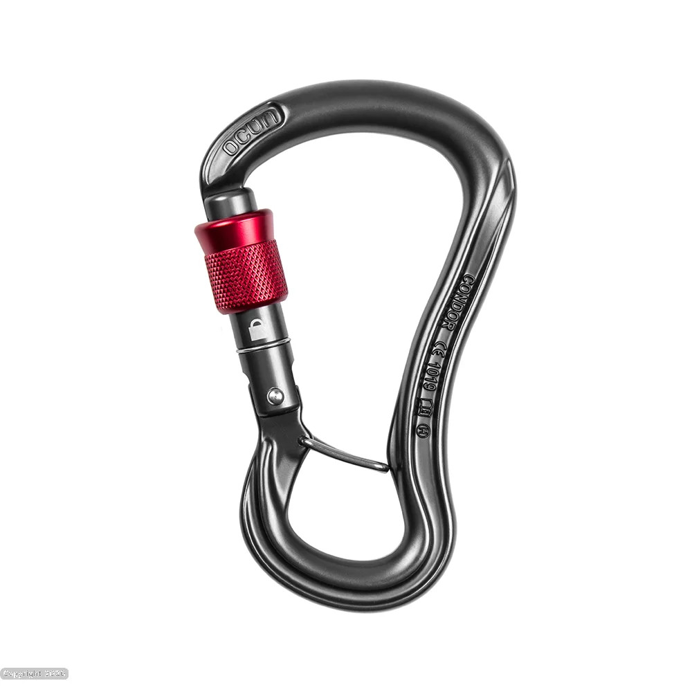 Ocun Condor Rock Climbing Arborist Karabiner - Screwgate - Aluminium