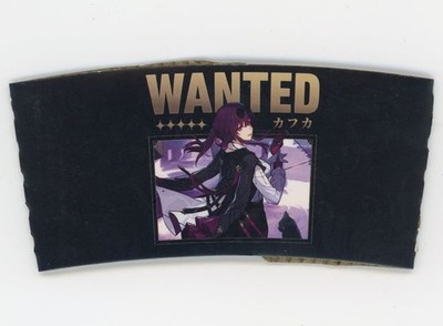 Kafka Cup Sleeve Honkai Star Rail Space Station Pop Up Cafe