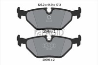 Pagid Bremsbelagsatz Scheibenbremse T1027N FüR Bmw 5Er E34 Touring 7Er E32 3Er