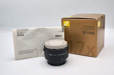 Nikon AF-S Teleconverter TC-17EII 1.7x for Nikon AF-S/AF-I lenses, TESTED [Mint]
