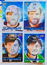 2025-26 UPPER DECK SERIES 1 HOCKEY PORTRAITS INSERT 1-30 U PICK FINISH YOUR SET