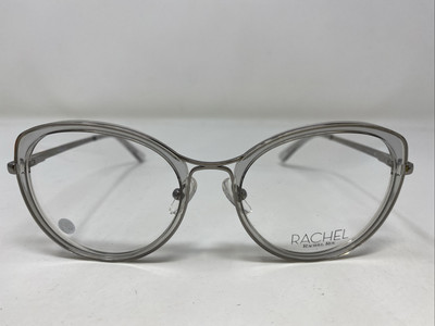 Rachel Roy SERENE SMOKE 52-18-140 Gray Crystal Full Rim Eyeglasses Frame H735