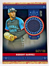 2024 Topps Update Robert Suarez All-Star Stitches Jersey Relic Black /199