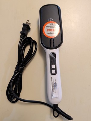 New Aberlite MAX Heated Beard Straightening Brush Hair Straightener Styling Comb