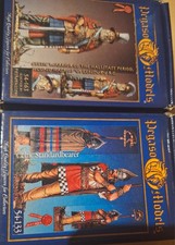  2 Figurines guerriers Celtes Plomb 54mm PEGASO MODELS 