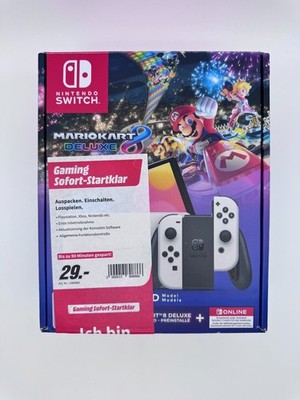 Nintendo Switch Oled weiß OVP Zubehörpaket RAUCHERHAUSHALT