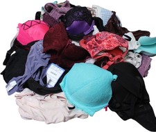 Job Lot Of  Women's Bras - Assorted Colours Lace Padded Underwired 2.8kg