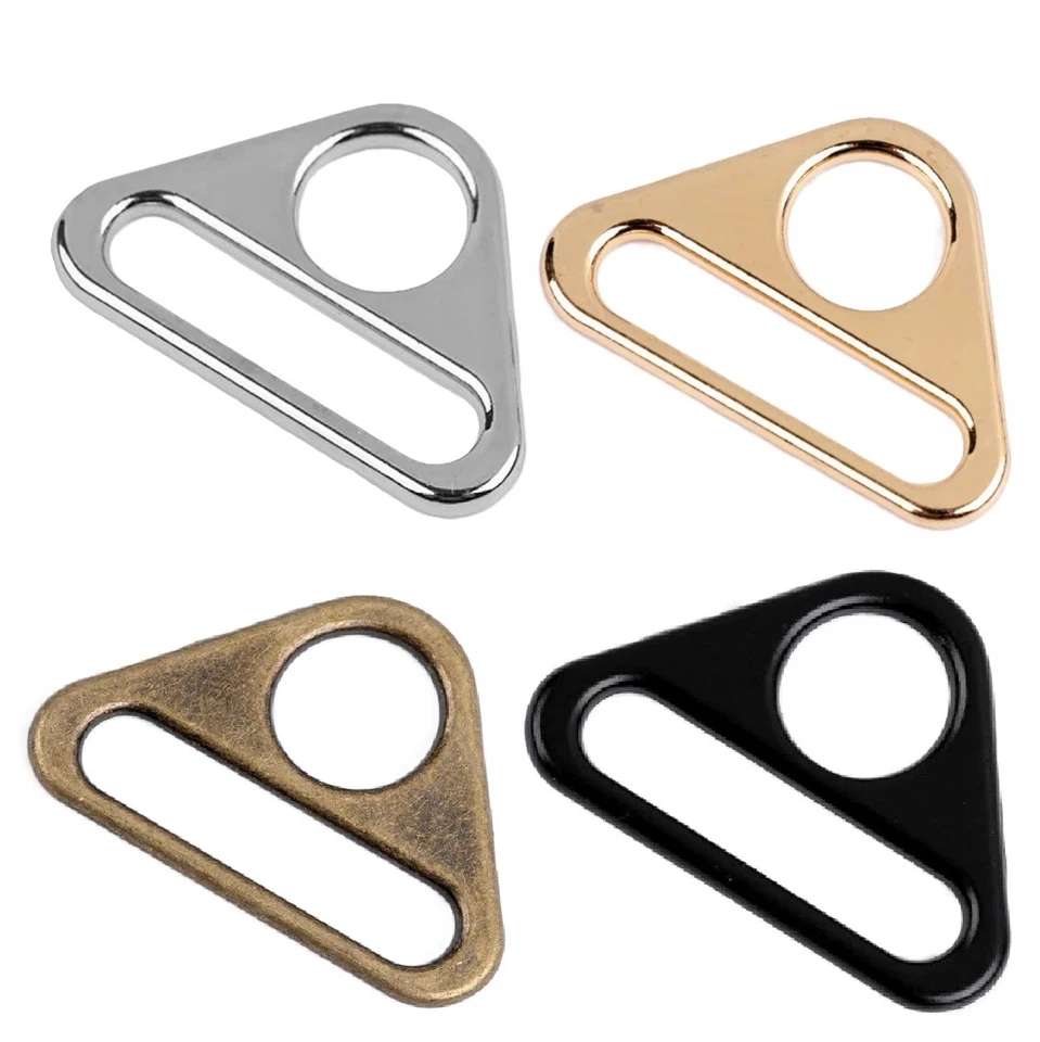 Metall Dreieck für Taschen Karabinerhaken 25mm & 40mm - Bild 1 von 1