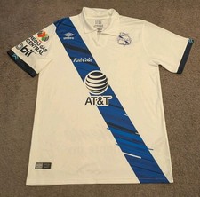Umbro FC Puebla 2020/21 White Soccer Jersey Men's 2XL