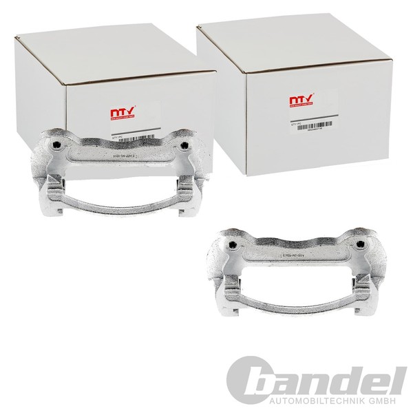 2X NTY Halter Bremssattel TrÄGer Vorne Beidseitig Passend FÜR Mitsubishi L200-image