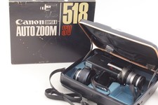 MINT in BOX Canon Auto Zoom 518 SV Super 8 8mm Film Movie Camera From JAPAN