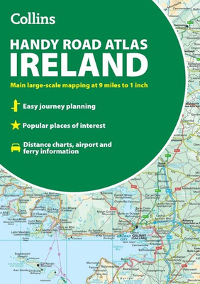 #ad Collins Handy Road Atlas Ireland: Handy Map of Ireland Using Clear and Detailed AU $16.80