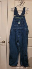 Liberty Overalls Mens 38x30 27 Denim Bib Workwear Carpenter