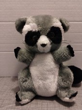 Vintage 1978 Plush Stuffed "RUSS" Brand Raccoon Named ROGER 8" Korea