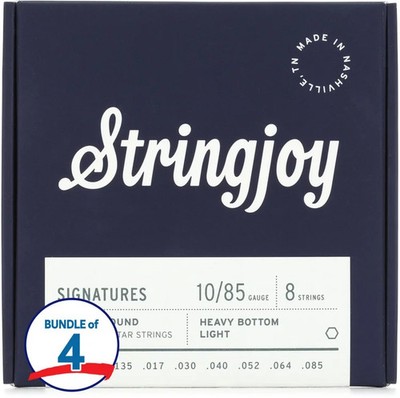 Stringjoy Signatures Nickel-wound Heavy Bottom 8-string Electric Guitar Strings