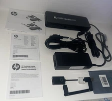 HP USB-C Dual (DP) Display Port Docking Station 925698-001 with 90W AC Adapter