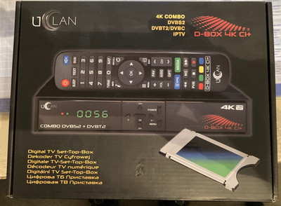 UCLAN Digital TV Set-Top-Box CI+/ plus Unicam Programmer-Set Plus 2 CI Module