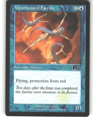Weatherseed Faeries - Urza's Legacy - MTG - Common - #48 - NM