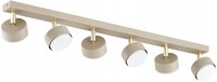 Deckenstrahler Esszimmer 4-Flammig Ecru GX53 Verstellbar L:80 Cm Deckenspot Flur