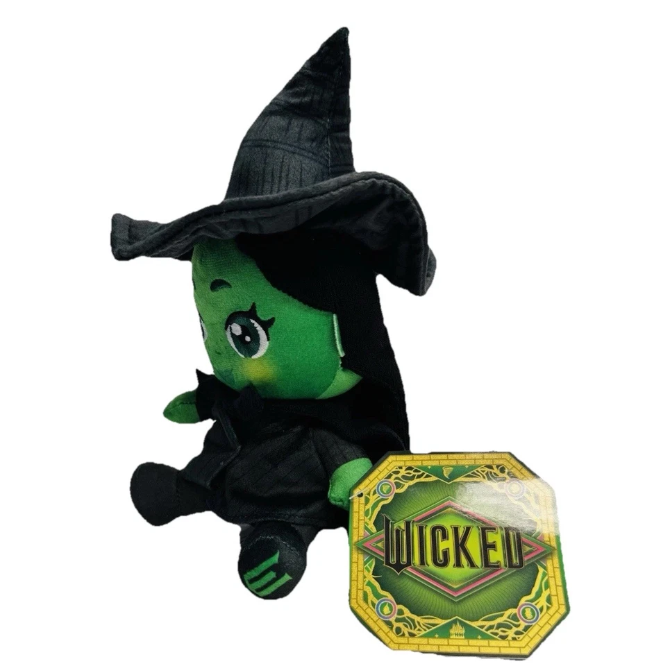 Boneca de pelúcia Wicked - ELPHABA Plus brinquedo O Mágico de Oz 9 polegadas nova! - Imagem 3 de 4