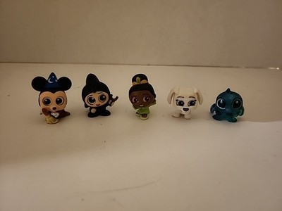 Disney Doorables 5 Mixed Figure Lot Mini Character