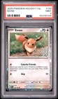 2025 POKEMON HOLIDAY CALENDAR #133 EEVEE PSA 9