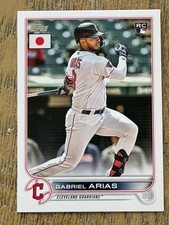 2022 Topps MLB Baseball Japan Edition - GABRIEL ARIAS RC #41 - QTY