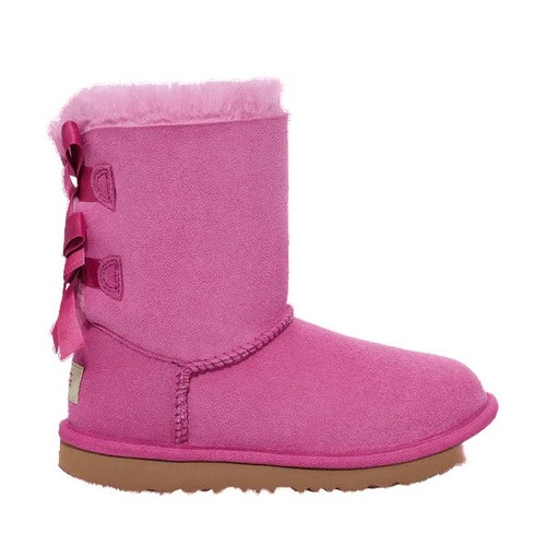UGG Toddler Bailey Bow II Boots Pink Berry ALL SIZES - Afbeelding 3 van 3