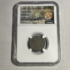 1890-1916 Germany 10P Wilhelm II NGC Genuine