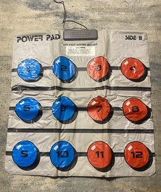 1988 Nintendo NES Power Pad Original Box Reprint Instructions Vintage PAD ONLY!