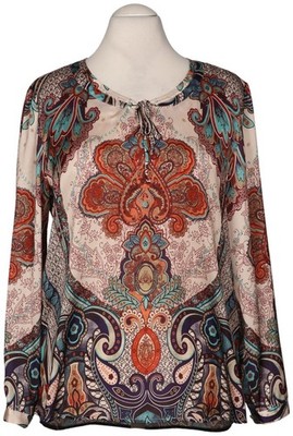 Walbusch Bluse Damen Oberteil Hemd Hemdbluse Gr. EU 42 Mehrfarbig #zkthla9