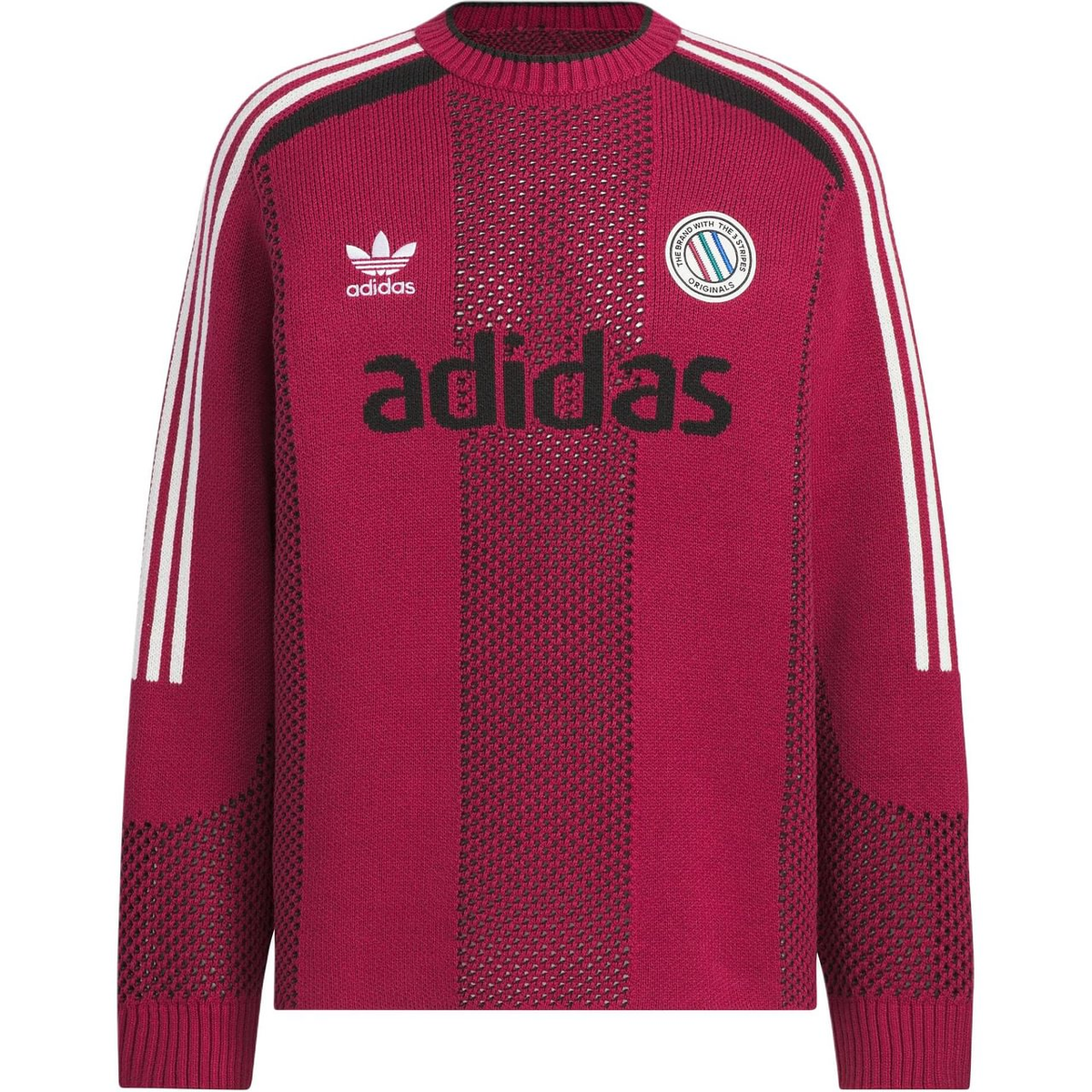 Adidas Originals ADCBC FW24 LS PO U Adicolor Sweatshirt Unisex Red