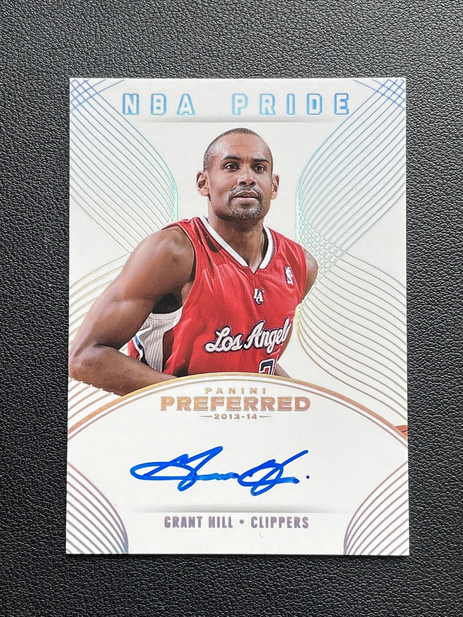 Panini Grant Hill Basketball Autographed Sports Trading Cards