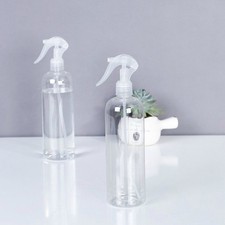 3 Pcs 500ml Plastic Empty Spray Bottle Transparent Flowers Plants Water Sprayer