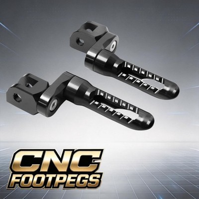 Black 25mm Lower Bob Rider Front Footpegs For Ducati Monster 796 11-14 13 12