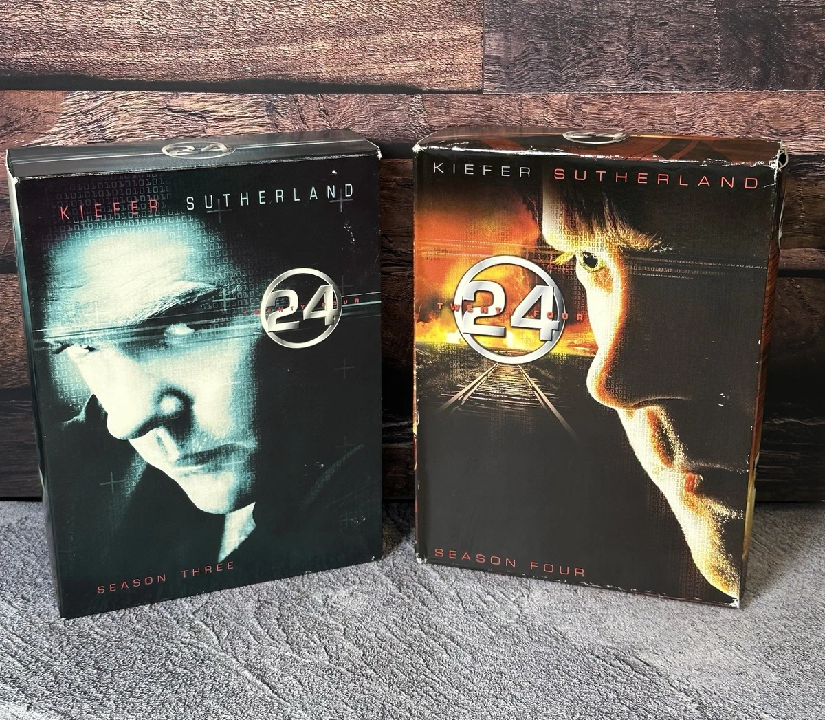 Box Set 24 (2001 TV series) Movie/TV Title DVDs & Blu-ray Discs