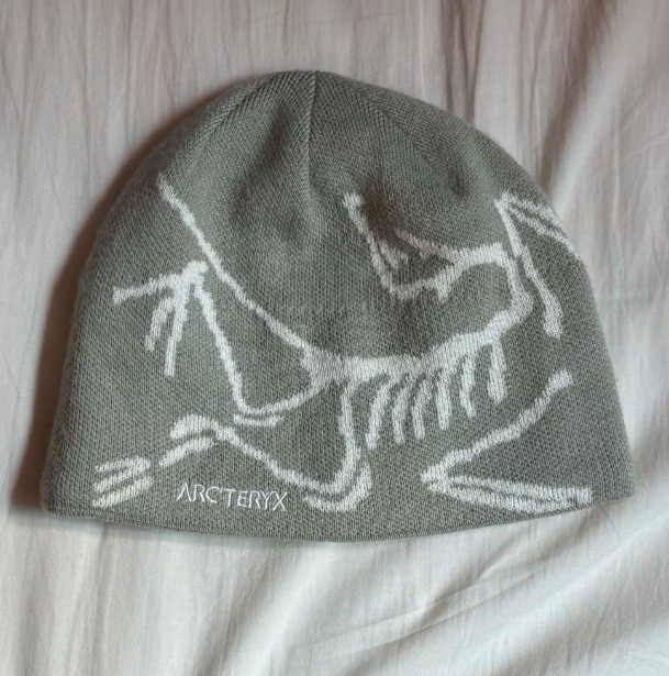 ARC'TERYX Bird Head Toque Beanie – Gray Merino Wool Winter Hat