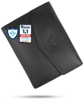 Baur Women's Wallet - Genuine Leather with RFID Protection - Small Wallet with...
