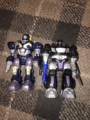 M.A.R.S.  Attack Robo Squad Black XSS Roboter Hap-p-kid 7'' Laufroboter X2