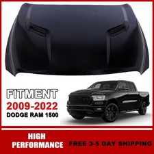 Hood Aluminum Fit For Dodge Ram 1500 W Scoop 2011 2012 2013 2014 2015 2017 2018