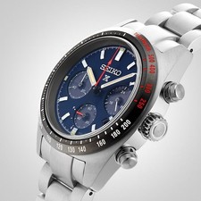 Seiko Prospex Speedtimer 1969 Re-Creation Stainless Steel Men's Watch SSC815P1 5