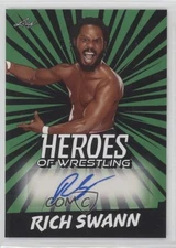 2023 Leaf Heroes of Wrestling Auto Green Rich Swann #BA-RS1 Auto