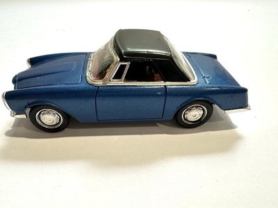 Vintage Solido Facel Vega 2 Hardtop 1:43 Diecast France 1988 Blue No Box