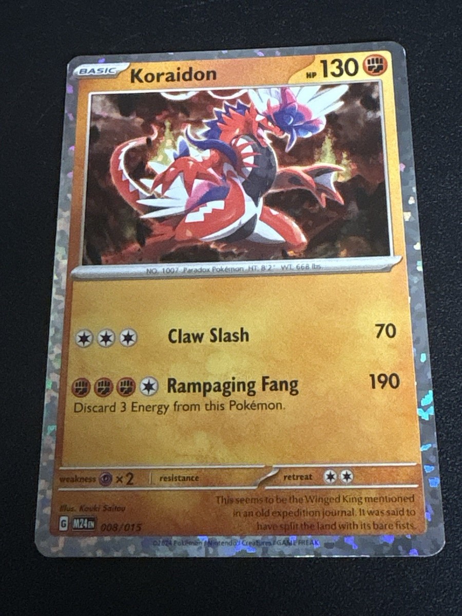 ⭐︎SALE⭐︎[美品:限定] KarDiaN × IDEA POLYTORTiON Koraidon, 008/015, McDonalds Promo 2025, NM Condition. Pokemon, | eBay